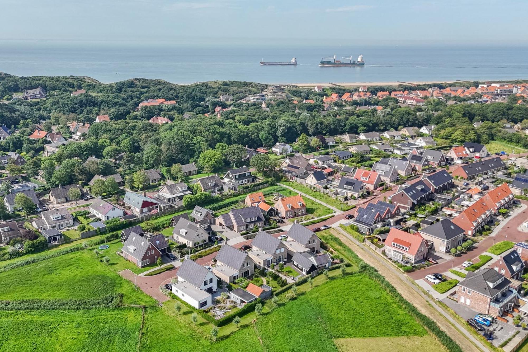 Villa Zuiderduin Cottage Zoutelande Esterno foto